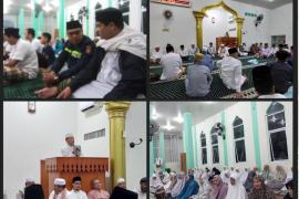 Bhabinkamtibmas PolsekGading Cempaka Safari Salat Subuh di Masjid Al-Munawwarah