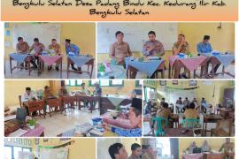 Kapolsek Kedurang Hadiri Pemecahan Masalah Pembahasan Status Tanah Bangunan SD Negeri 61 BS