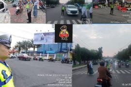 Berikan Keaman dan Kelancaran Bagi Pengendara, Sat Lantas Polresta Bengkulu Laksanakan Gatur Lalin Pagi Hari