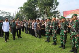 TNI-Polri Siap Amankan Kedatangan Presiden RI di Kepahiang