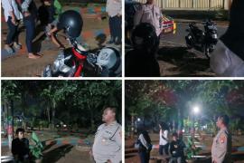 Ciptakan Situasi Kamtibmas yang Kondusif, Personel Polsek Muara Bangkahulu Patroli Dialogis