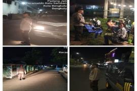 Jaga Situasi Kamtibmas, Polsek Ratu Agung Patroli di Seputaran Hotel Mercure 