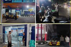 Patroli Malam, Polsek Ratu Samban Sasar Pusat Keramaian
