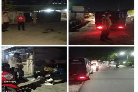 Cegah Tindak Kejahatan Polsek Ratu Agung Patroli Rutin di Wilayah Hukum