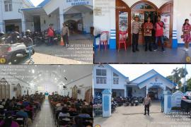 Pengamanan Gereja Rutin, Polsek Gading Cempaka Wujudkan Ibadah yang Kondusif dan Aman