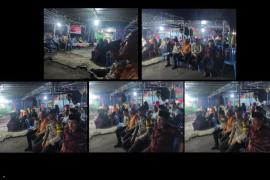 Bentuk Empati, Kapolsek Teluk Segara Hadiri Tabligh Musibah Malam ke Dua Warga Binaannya