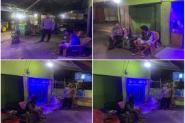 Cegah Gangguan Kamtibmas, Polsek Muara Bangkahulu Patroli Keliling