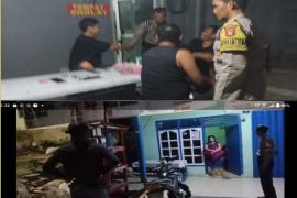 Patroli Mobiling, Petugas Patroli Ingatkan Warga Untuk Memarkirkan Kendaraan di Tempat yang Aman