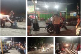 Bersinergi, Polsek Selebar Patroli Gabungan Bersama Koramil 407-07 di Tempat Rawan Gangguan Kamtibmas 