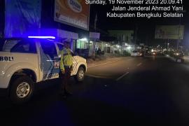 Sat Lantas Polres BS, Gelar KRYD Antisipasi  3C dan  Balap Liar Minggu Dini Hari