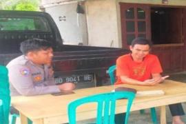 Patroli Dialogis, Polsek Kedurang Jaga Kondusifitas Tahapan Kampanye Pemilu Serentak Tahun 2024 