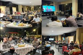 Kapolresta Bengkulu Nobar Kegiatan Kapolri dalam Pameran Lukisan dan Pentas Musik di Yogyakarta