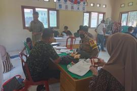 Patroli di Sekertariat Panwascam, Polsek Padang Guci Sampaikan Imbauan Kamtibmas