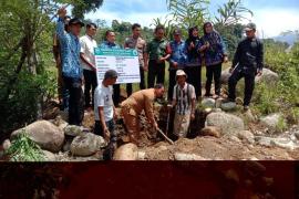 Bhabinkamtibmas Polsek Padang Guci Hulu, Monitoring Program Pembangunan di Desa SBungin Tambun 1