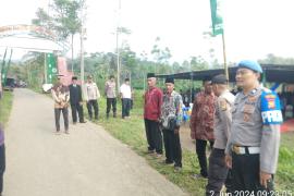 Polsek Sindang Kelingi Berikan Pengamanan Kegiatan Tabligh Akbar dan Doa Bersama 