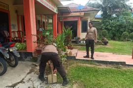 Jaga Kebersihan, Polsek Muara Sahung Kurvei Kebersihan Mako