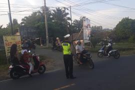 Operasi Patuh Nala 2024, Sat Lantas Polres BS Patroli Turjagwali Jalur Protokol