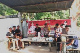 Polsek Kotapadang Jumat Curhat di Desa Lubuk Mumpo
