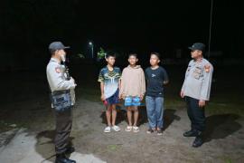 Polsek Padang Guci Hulu Gelar Patroli Dialogis untuk Antisipasi 3C dan Premanisme