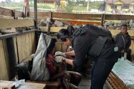 Satgas Ops Damai Cartenz Gelar Pemeriksaan Kesehatan dan Interaksi Humanis Bersama Masyarakat Sinak