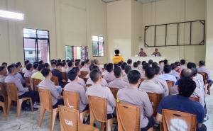 Kapolres Kepahiang Beri Arahan Bintara Penggerak Ketahanan Pangan, Dorong Masyarakat Tanam Jagung