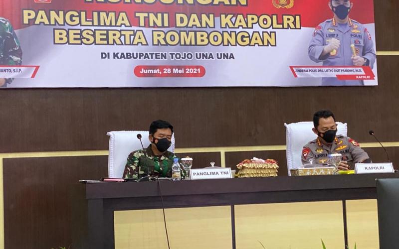 Motivasi Satgas Madago Raya, Panglima TNI dan Kapolri Pastikan Negara Tak Akan Kalah dari Teroris