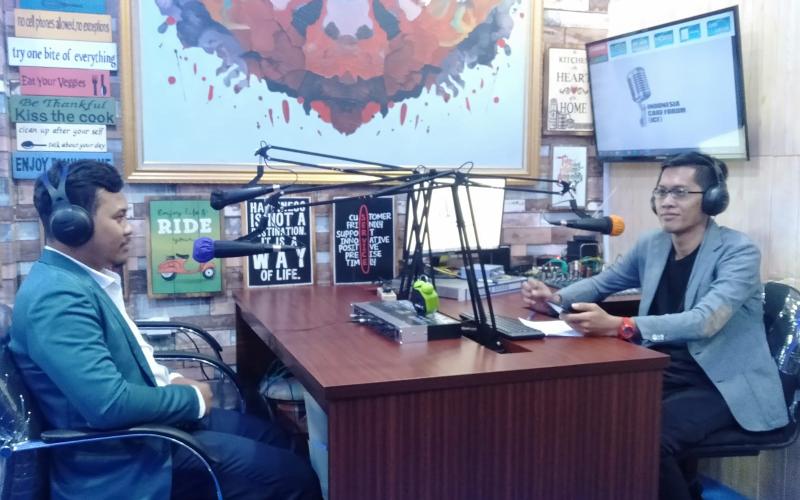 Pengurus Pusat IPNU Abdul Baary Dalam Podcast ICF TV Channel
