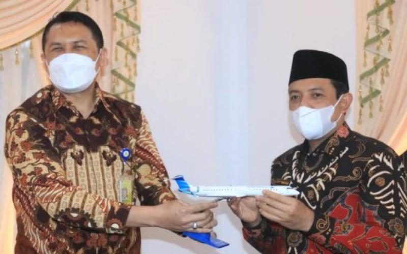 Garuda Siap Mempererat Kerjasama Untuk Melayani Pemkot dan Masyarakat