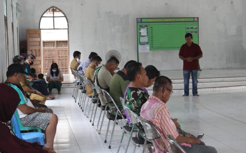 Personel TMMD Hadiri Syukuran Jemaat Gereja GBI Mawar Sharon