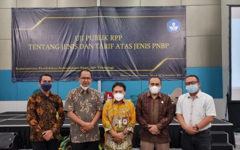 Uji Publik RPP Terkait Jenis dan Tarif PNBP, Ini Penyampaian Penting Sekjen Kemendikbud