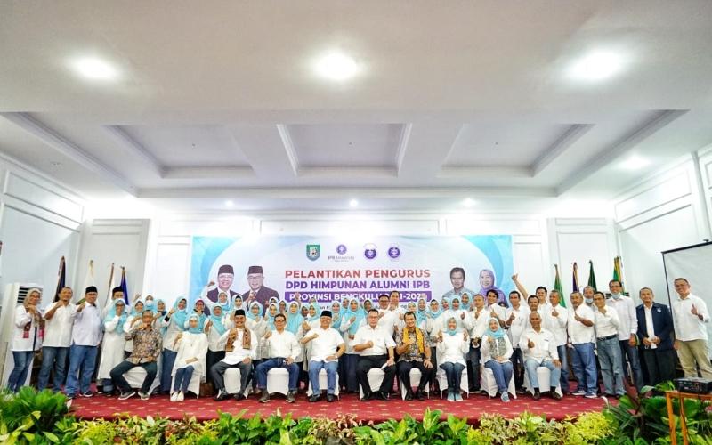 Gubernur Rohidin Resmi Dilantik sebagai Ketua Umum DPD AH IPB Bengkulu
