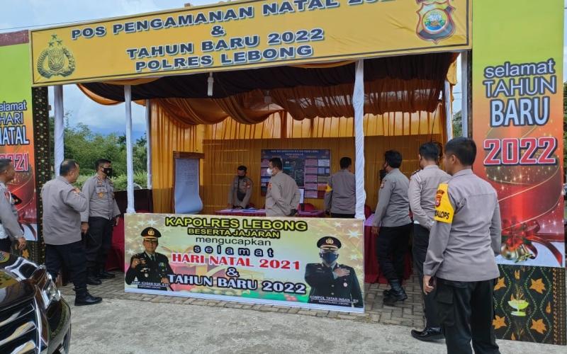 Asistensi Ops Lilin Nala, Polda Bengkulu Turunkan Tim ke Polres Lebong