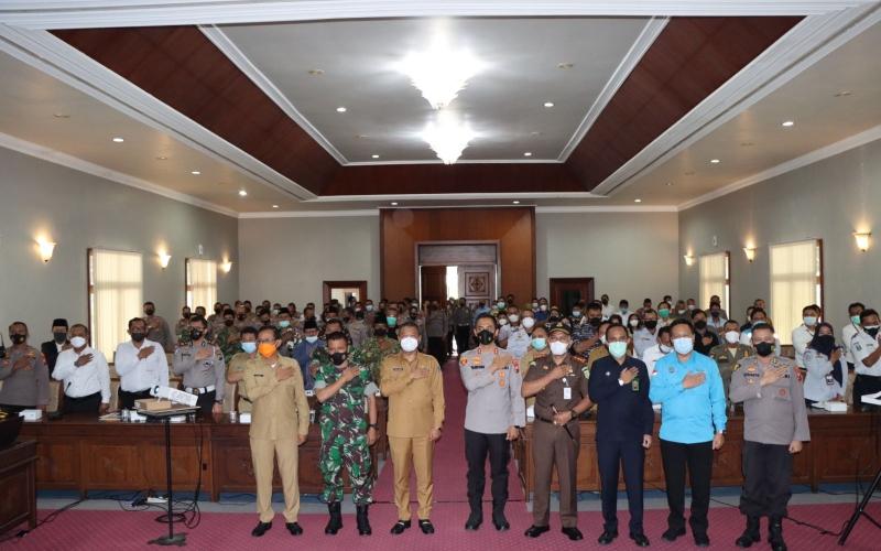 Persiapan Pengamanan Nataru, Polres Tulungagung Gelar Rakor Lintas Sektoral 