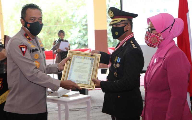 Ungkapan Terimakasih, Polda Bengkulu Gelar Wisuda Purna Bhakti