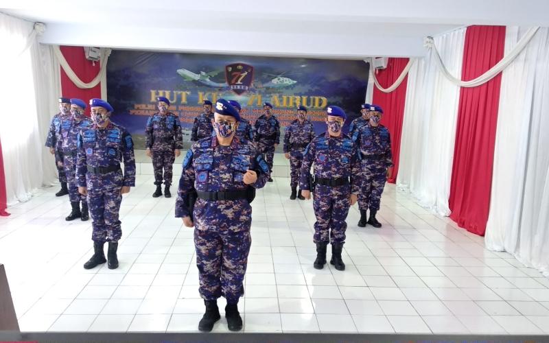 Kapolda Bengkulu Ikuti Upacara HUT Airud ke-71 Secara Virtual