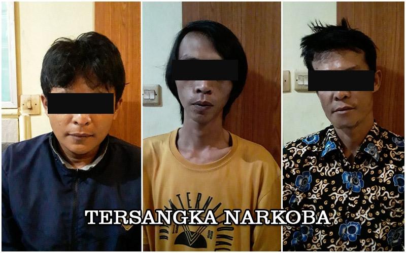 Tiga Pengedar Sabu Ditangkap, 7 Paket Sabu Disita