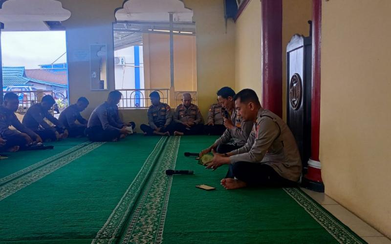 Membentuk Karakter Anggota Polri yang Humanis, Polres Bengkulu Utara Gelar Binrohtal