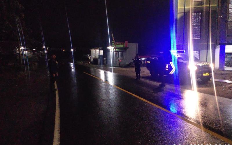 Rutin, Sat Samapta Polres Rejang Lebong Laksanakan Patroli Jalan Lintas Curup-Lubuk Linggau