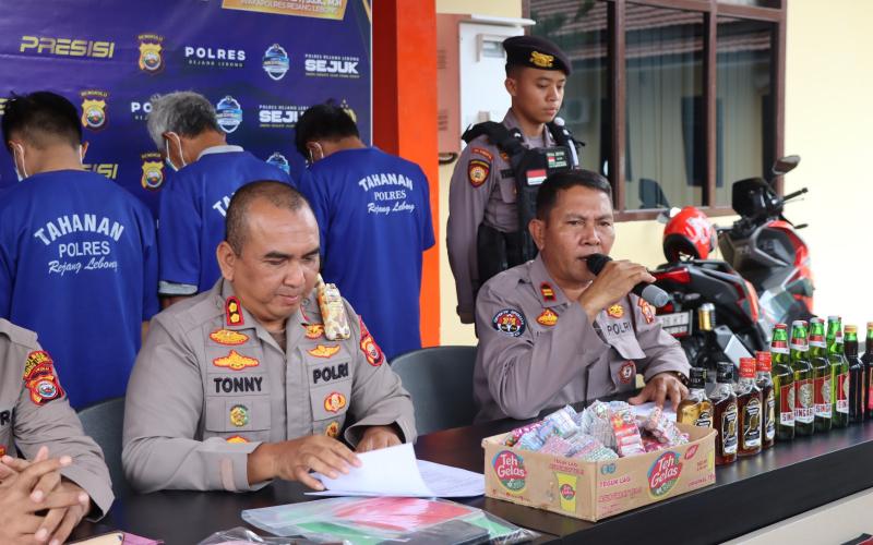 Ops Pekat Nala I, ini Capaian Polres Rejang Lebong