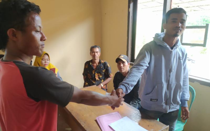 Problem Solving, Babinkamtibmas Damaikan Permasalahan Dugaan Pengeroyokan 