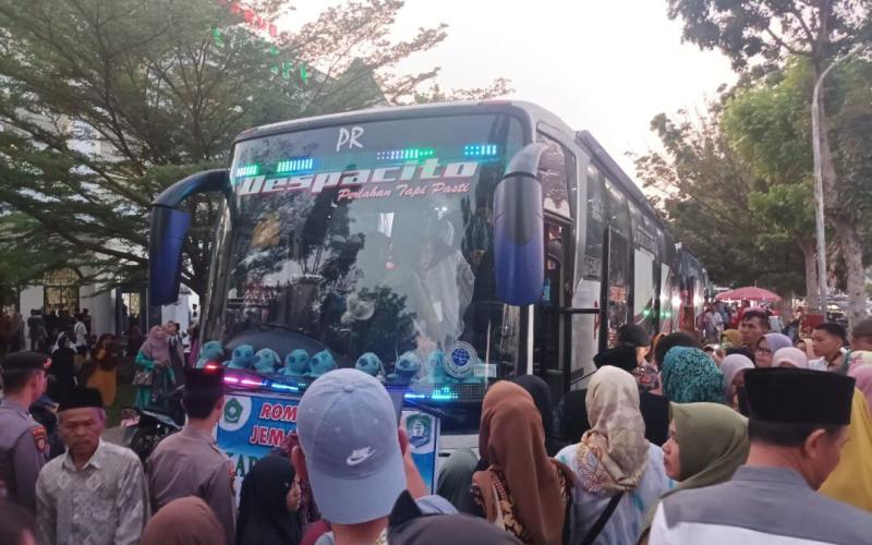 Polres Kaur Gelar Pengamanan dan Pengawalan Calon Jamaah Haji