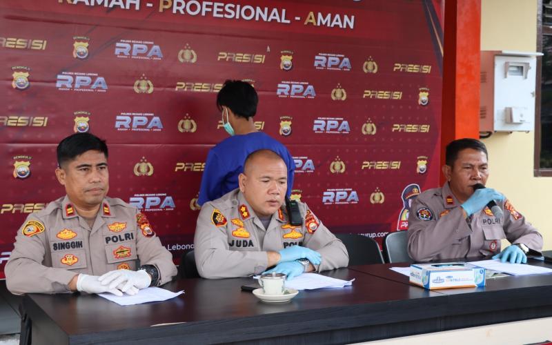 Curi Sepeda Motor, Warga Kota Bengkulu Diamankan Polres Rejang Lebong