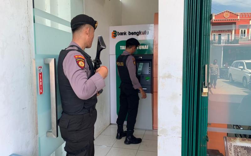 Sat Samapta Polres Kaur Patroli Pengecekan Objek Vital 