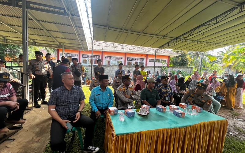 Kapolres BS Lakukan Pengecekan Pelaksanaan Pilkades Serentak Tahun 2023 di Wilayah Hukum