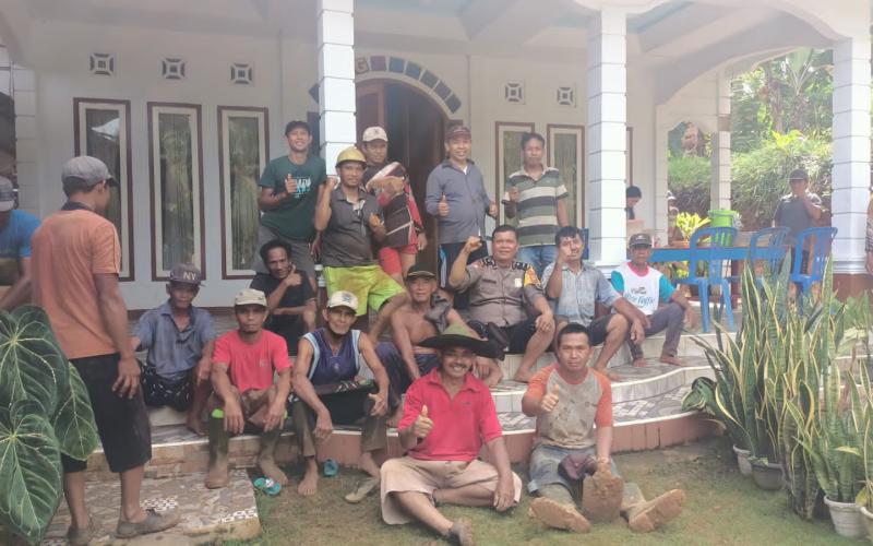 Bhabinkamtibmas Polsek Giri Mulya Lakukan Kegiatan Bakti Religi di Gereja GPDI Desa Wonoharjo