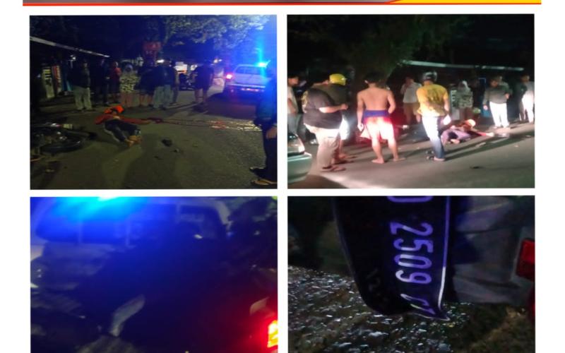 Respon Cepat, Polsek Ratu Agung Datangi TKP Lakalantas 