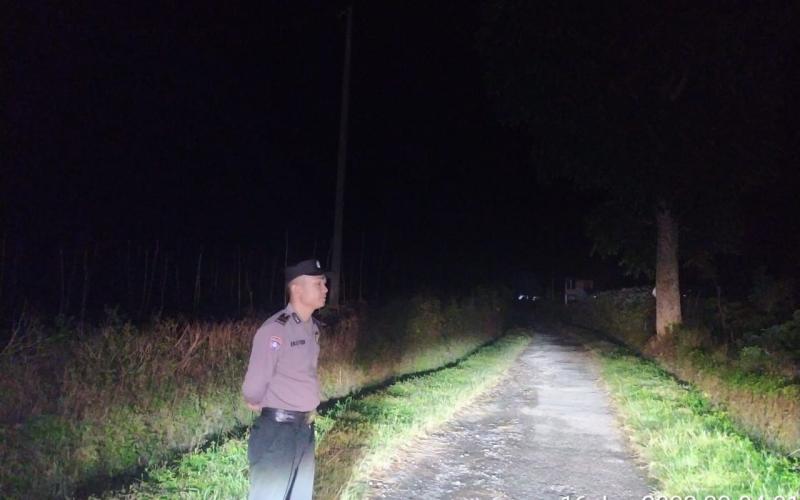 Antisipasi Tindak Kejahatan, Polsek Sindang Dataran Gelar Razia Sajam