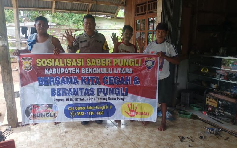 Cegah Pungli, Polsek Giri Mulya Gencar Lakukan Sosialisasi Saber Pungli