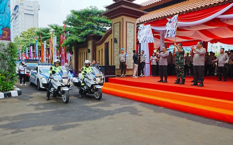 Masyarakat Apresiasi Bakti Sosial Polri Sambut HUT Bhayangkara ke-77
