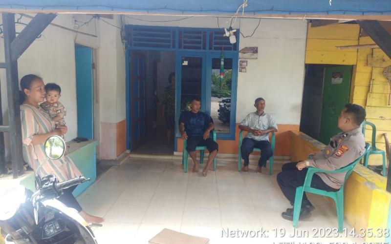 Patroli Sambang dan Patroli KRYD, Polsek Sukaraja Sampaikan Imbauan Kamtibmas 